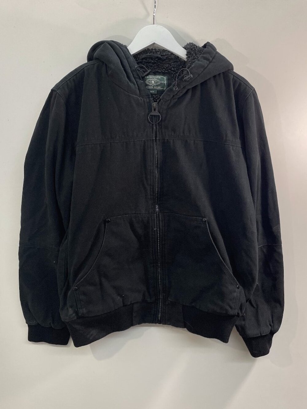 Sherpa lined work wear jacket